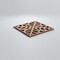 Ekena Millwork Extra Small Garland Decorative Fretwork Wood Wall Panels, Birch, 7 3/8"W x 7 3/8"H x 3/8"T WALW08X08X0375GRDBI - alternate 2